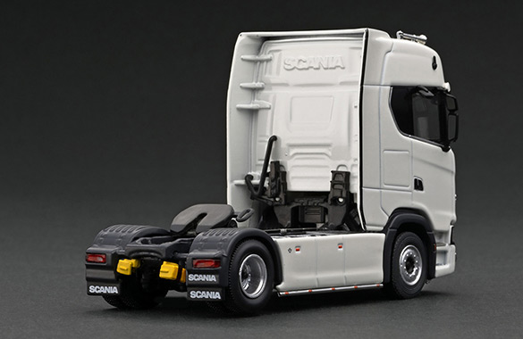 TK-KF037-4 1/64 Scania transport vehicle White ※トレーラーヘッド +
