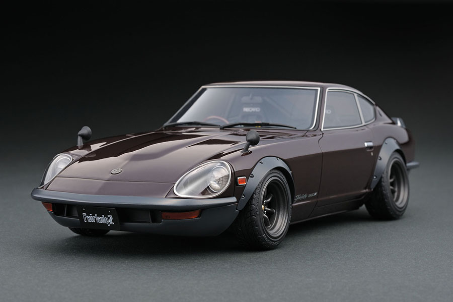 IG0477 1/18 Nissan Fairlady Z-G (HS30) Maroon | LINE UP | ignition