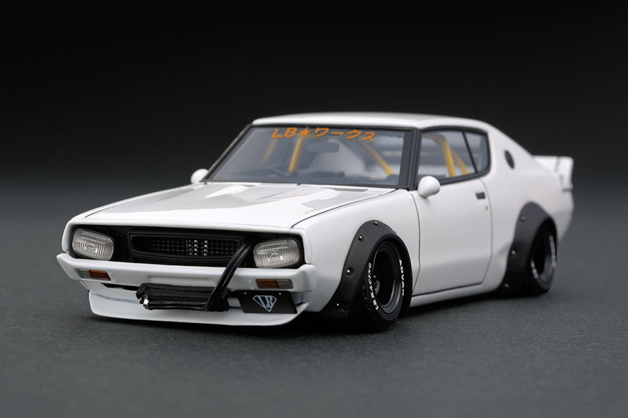 IG0722 1/43 LB-WORKS Kenmeri 2Dr White | LINE UP | ignition model
