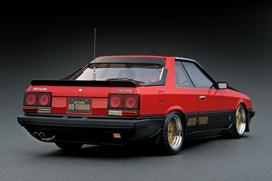 IG0984 1/18 Nissan Skyline 2000 RS-Turbo (R30) Red | LINE UP