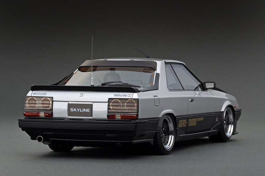 IG0991 1/18 Nissan Skyline 2000 RS-X Turbo-C (R30) Silver | LINE