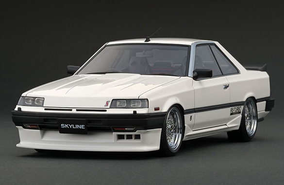 IG0994 1/18 Nissan Skyline 2000 RS-X Turbo-C (R30) White | LINE UP