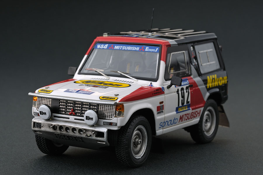 IG0059 1/43 Mitsubishi Pajero (#192) 1984 Paris-Dakar | LINE UP