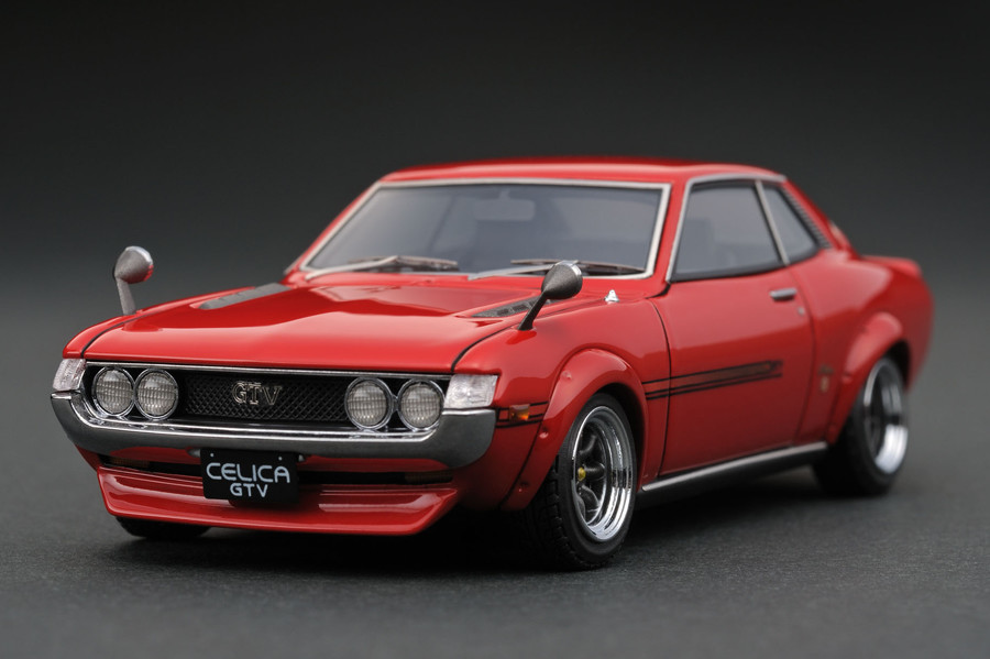 IG0191 1/43 Toyota Celica 1600GTV (TA22) Red | LINE UP | ignition