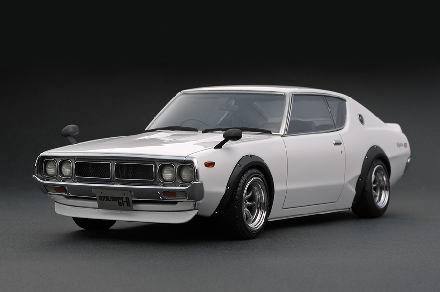IG0303 1/18 Nissan Skyline 2000 GT-R (KPGC110) White | LINE UP
