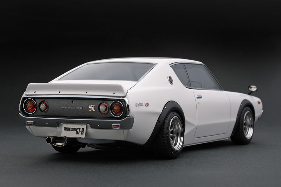IG0303 1/18 Nissan Skyline 2000 GT-R (KPGC110) White | LINE UP