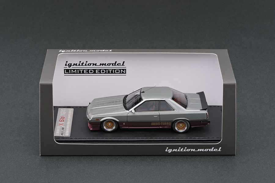 IG0314 1/43 Skyline 2000 RS-X (R30) Silver/Red CAR TOYS Ver