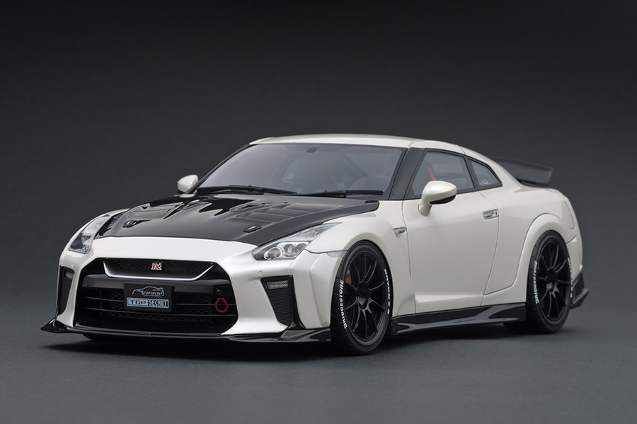 IG1537 1/18 TOP SECRET GT-R (R35) White Pearl | LINE UP | [公式