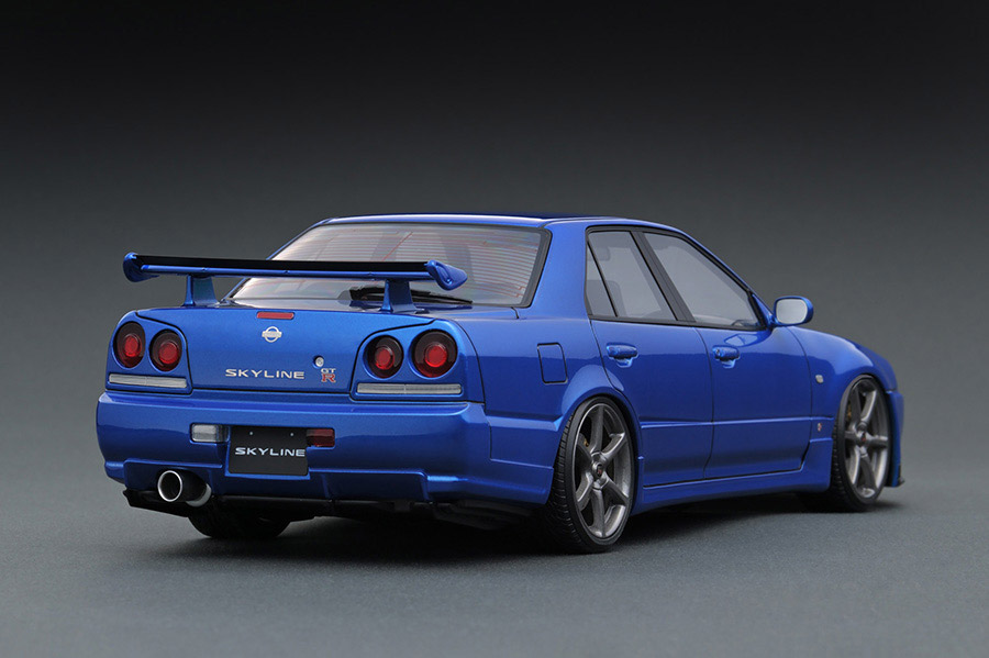 IG1581 1/18 Nissan Skyline 25GT Turbo (ER34) Blue Metallic2 | LINE