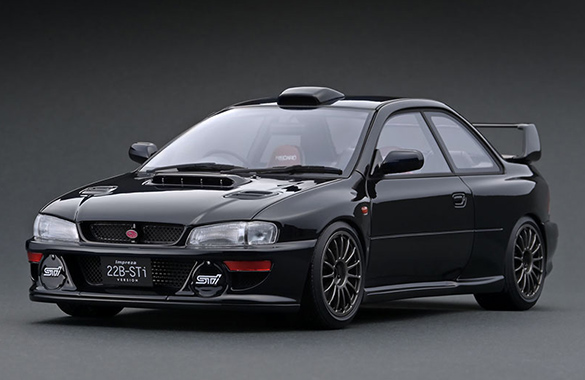 IG1640 1/18 SUBARU Impreza 22B-STi Version GC8改 Black | LINE UP