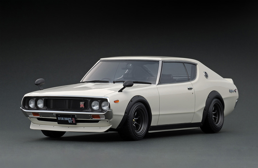 IG1804 1/12 Nissan Skyline 2000 GT-R (KPGC110) White | LINE UP