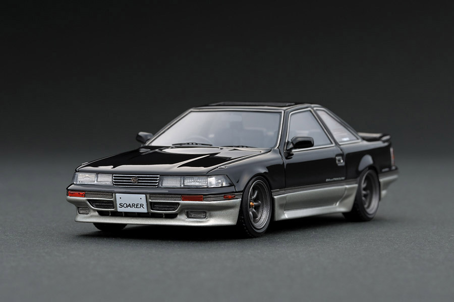 IG1857 1/43 Toyota Soarer (Z20) 2.0GT-TWIN TURBO L Black/Silver