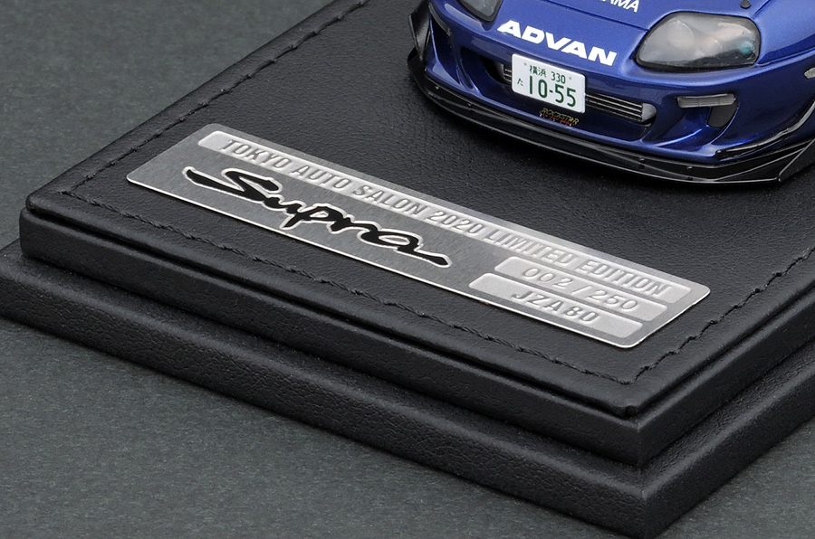 IG1974 1/43 Toyota Supra (JZA80) RZ ORIDO-STREET Ver.2 Blue With