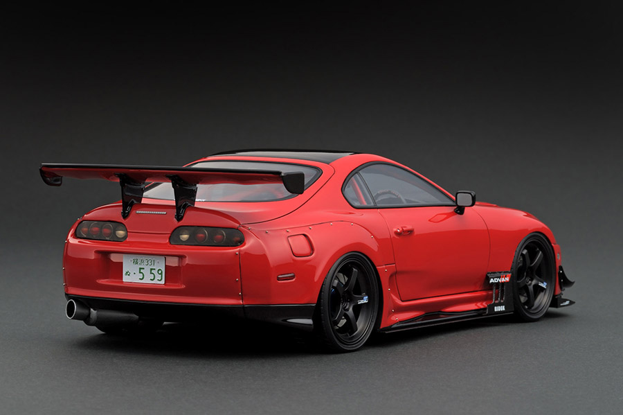 IG1350 1/18 Toyota Supra (JZA80) RZ Orido-Street Ver. Red With MAX