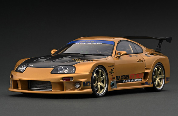 IG2485 1/18 TOP SECRET GT300 Supra (A80) Gold | LINE UP | [公式