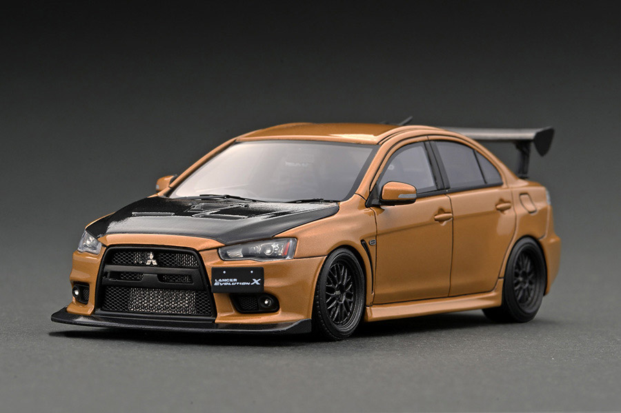 IG2737 1/43 Mitsubishi Lancer Evolution X (CZ4A) Gold | LINE UP