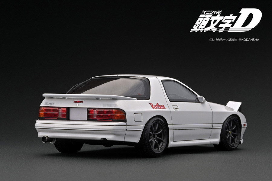 IG2870 1/18 INITIAL D Mazda Savanna RX-7 Infini (FC3S) White