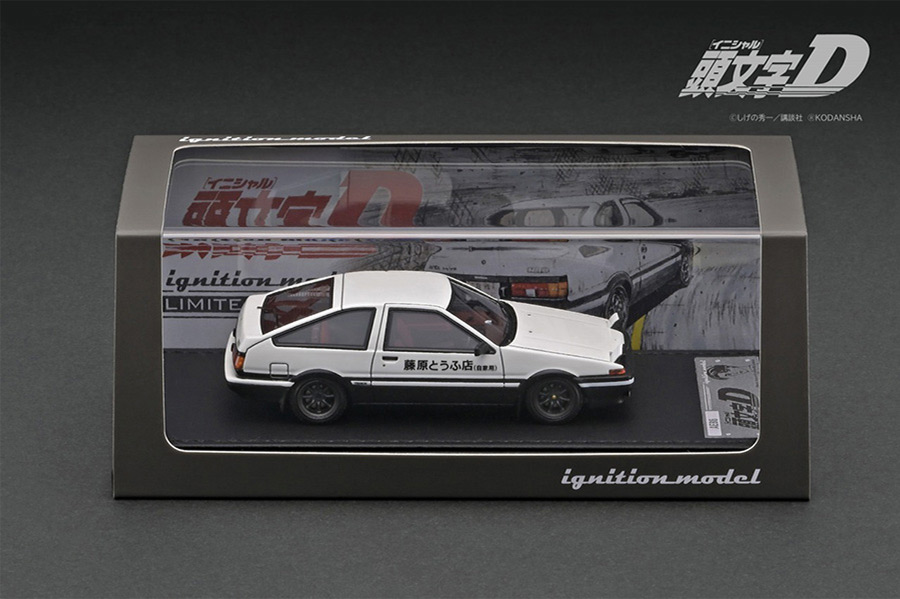 IG2875 1/43 INITIAL D Toyota Sprinter Trueno 3Dr GT Apex (AE86