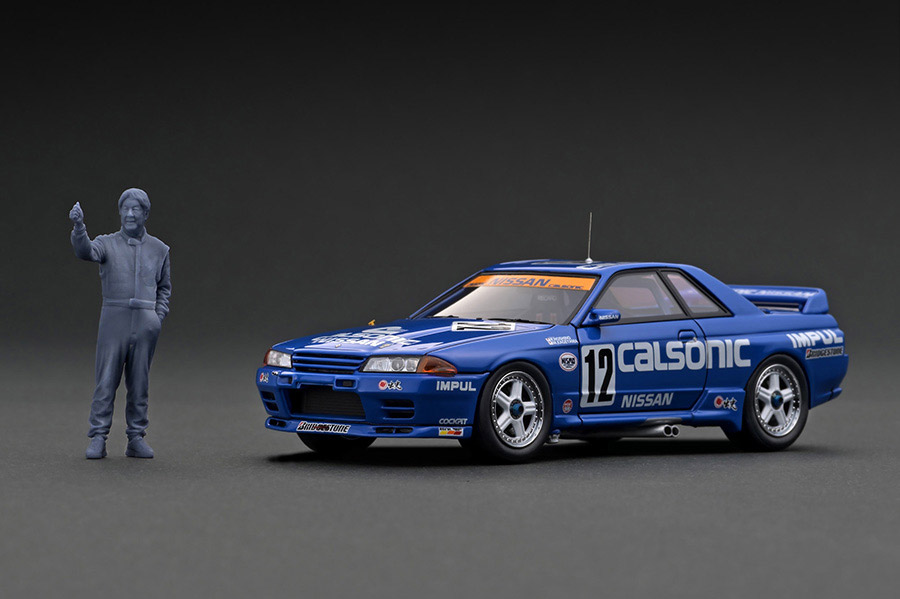 IG2980 1/43 CALSONIC SKYLINE (#12) 1992 JTC With Mr.Hoshino | LINE