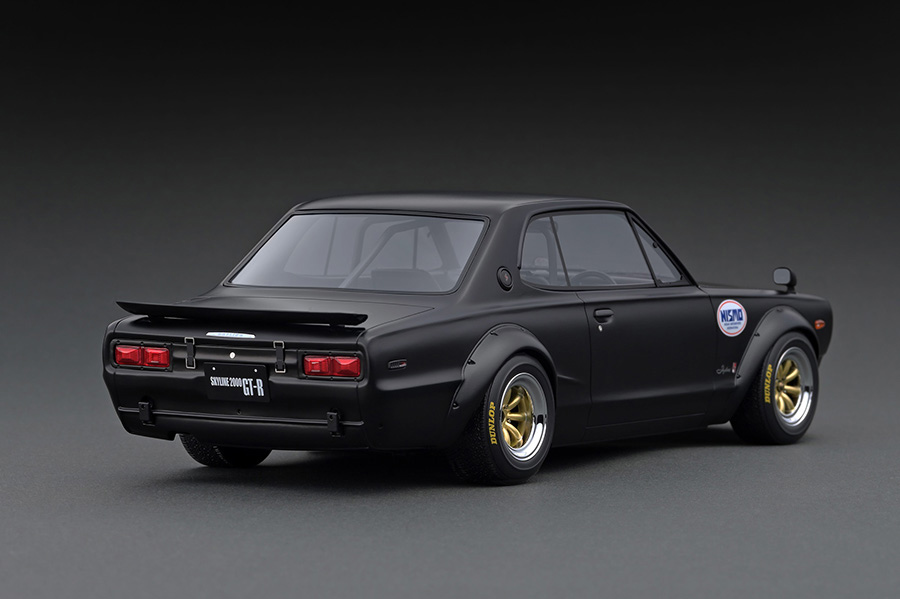 IG2021 1/18 Nissan Skyline 2000 GT-R (KPGC10) Matte Black | LINE
