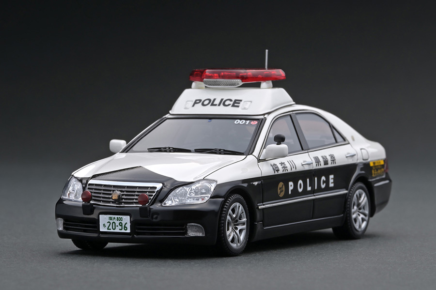 IG2096 1/43 Toyota Crown (GRS180) 神奈川県警 自動車警ら隊001号