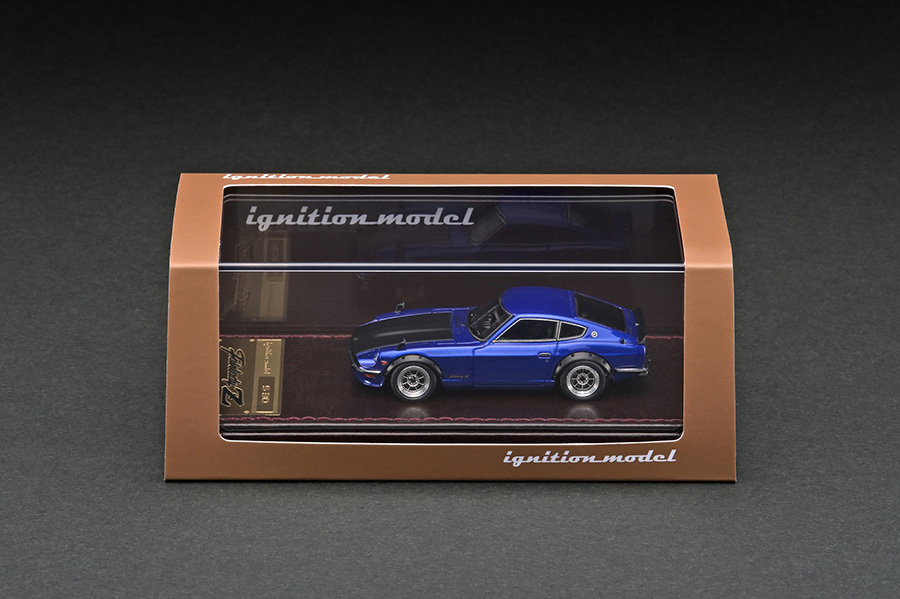 IG2311 1/64 Nissan Fairlady Z (S30) Blue Metallic | LINE UP