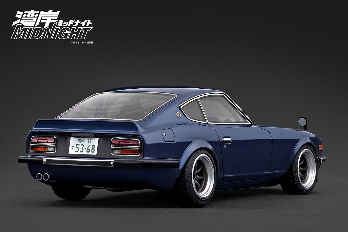 IG3591 1/18 NISSAN Fairlady Z (S30) Blue 湾岸 MIDNIGHT Devil's Z
