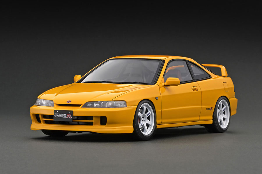 IG3058 1/18 Honda INTEGRA (DC2) TYPE R Yellow | LINE UP | [公式
