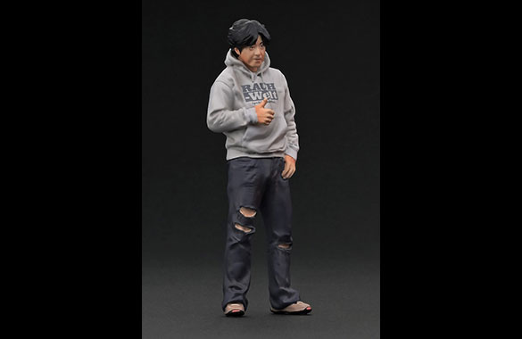 IG3251 1/18 RWB 997 GT3 Orange With Mr.Nakai | LINE UP | [公式