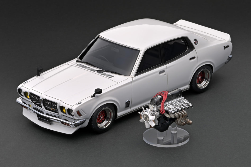 IG3167 Nissan Bluebird U 2000GTX (G610) White With L20 Engine
