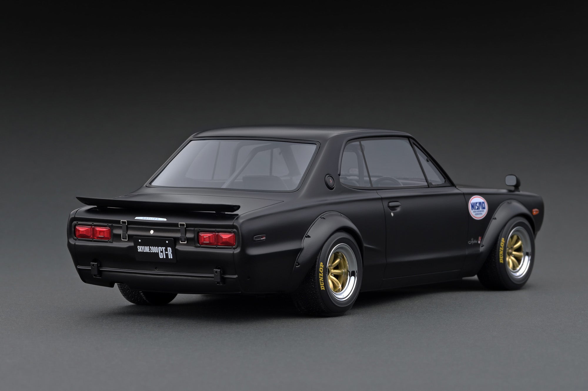 IG2021 Nissan Skyline 2000 GT-R (KPGC10) Matte Black – ignition model