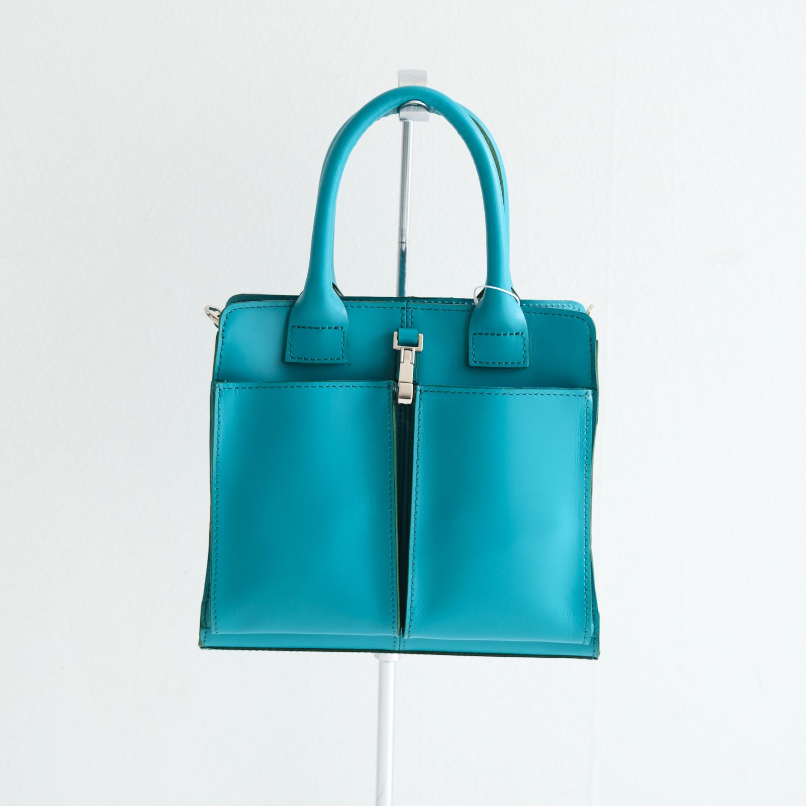 Rich I - P.RECTANGLE LEATHER HELMET BAG PLAY / ヘルメットバッグ