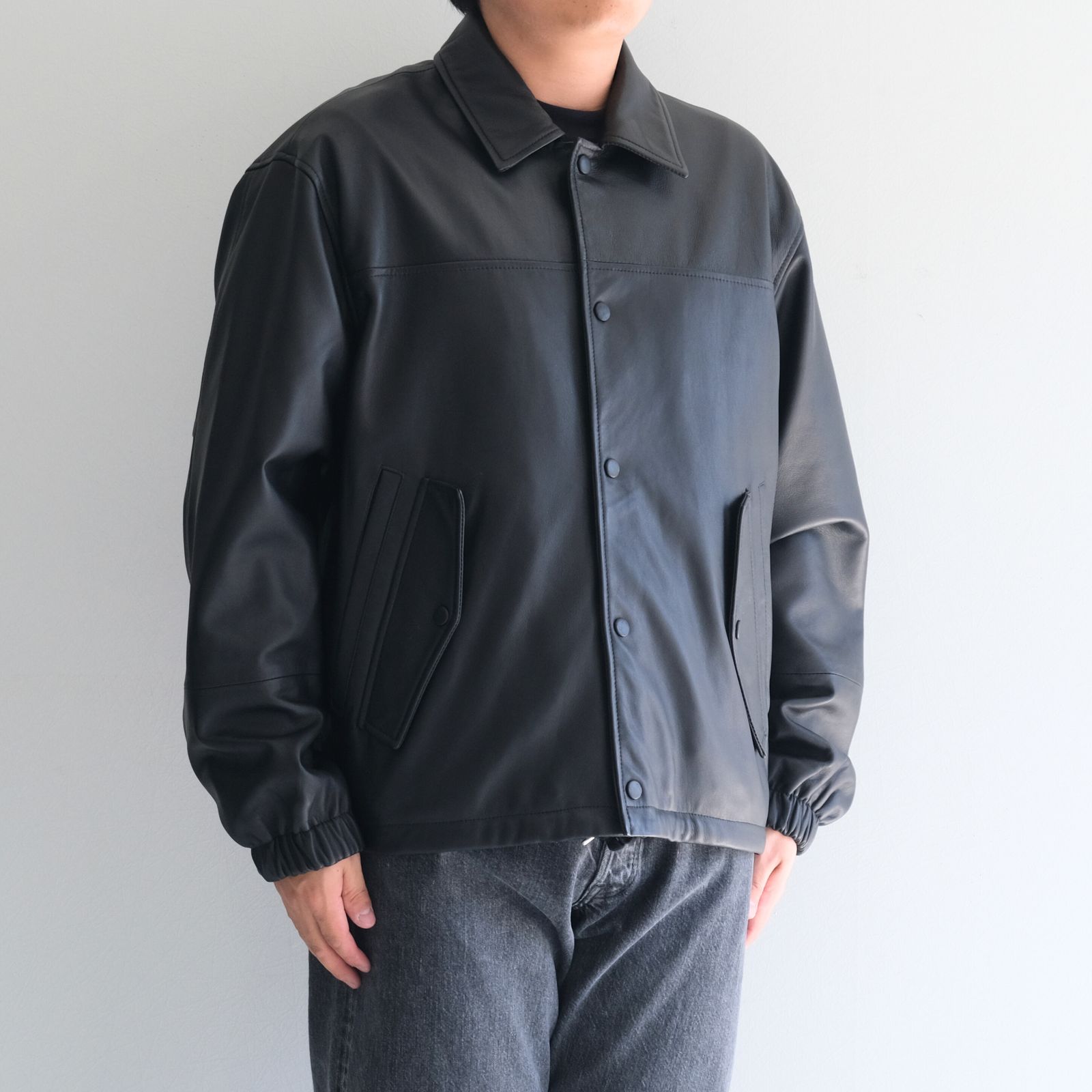 CCU - COACH JKT / ジャケット / コーチジャケット / レザージャケット