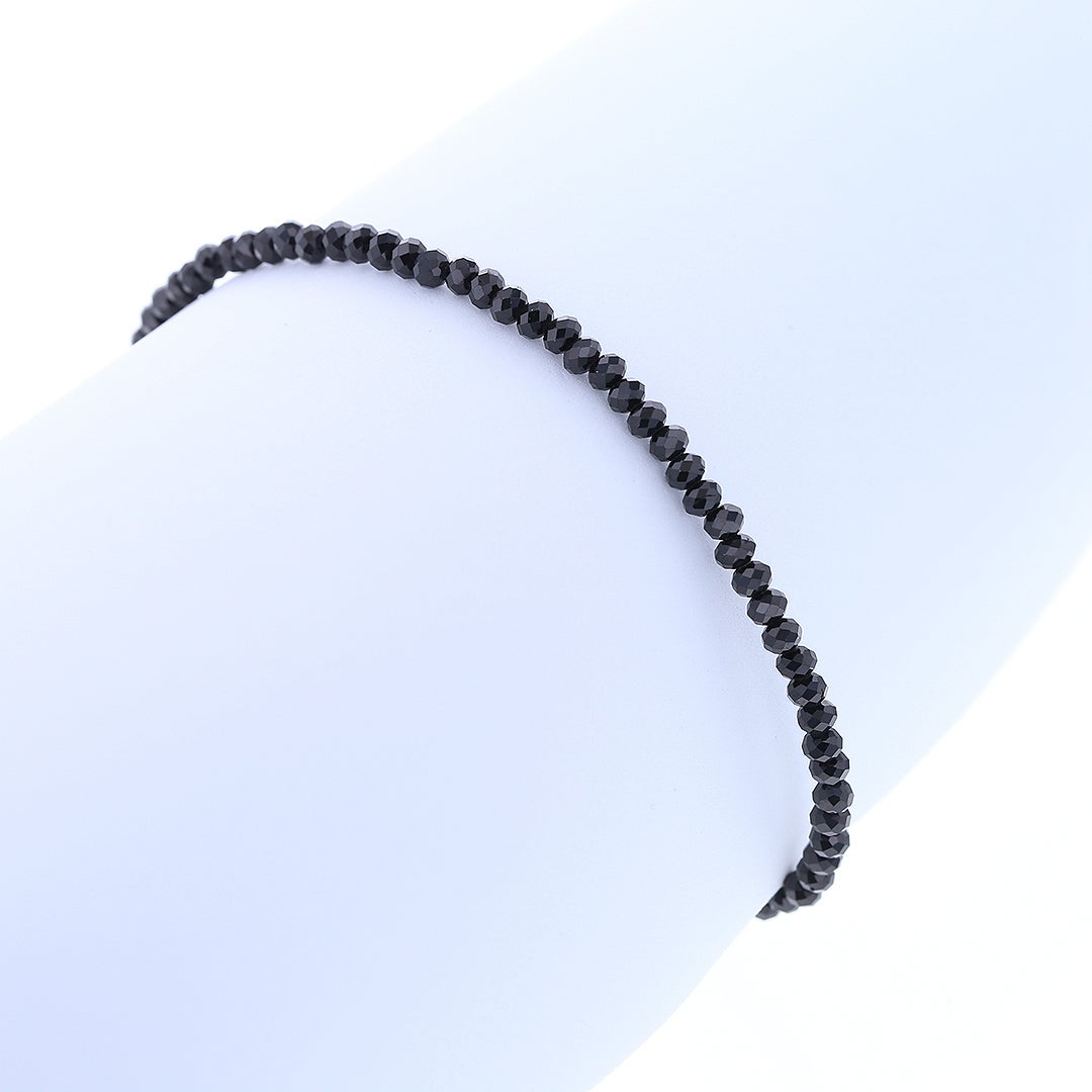 8月誕生石】ブラックスピネル ブレスレット | IKEDAジュエリーオンライン