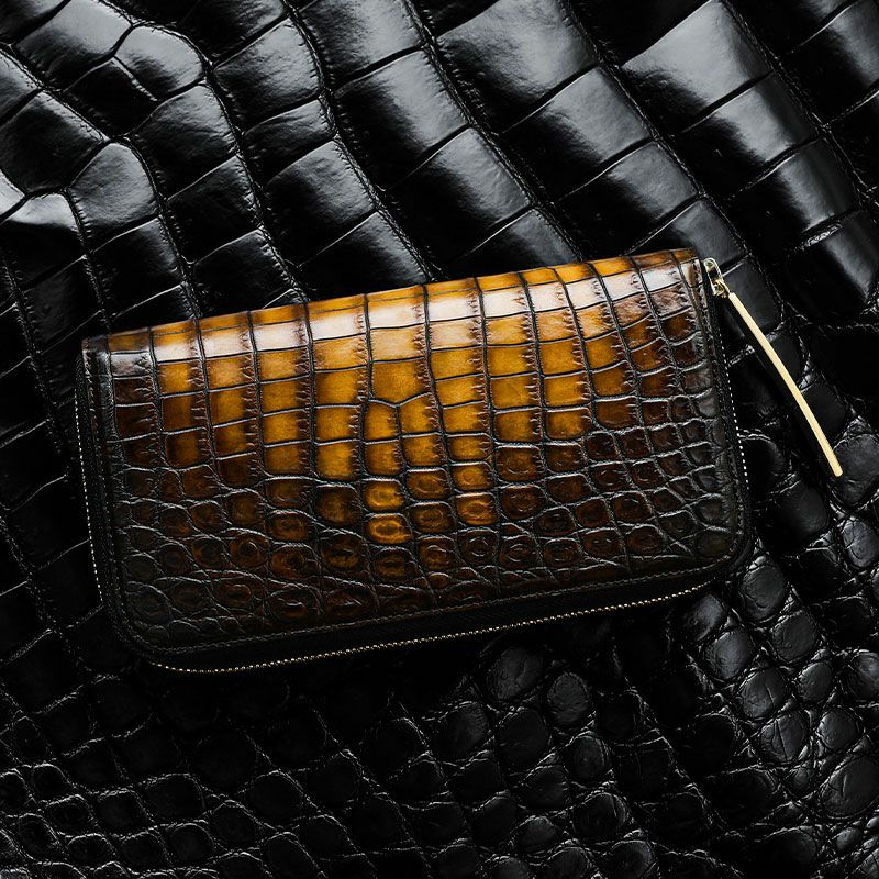 最高級クロコダイル（ワニ革） 財布・長財布一覧 | 創業80年・池田工芸