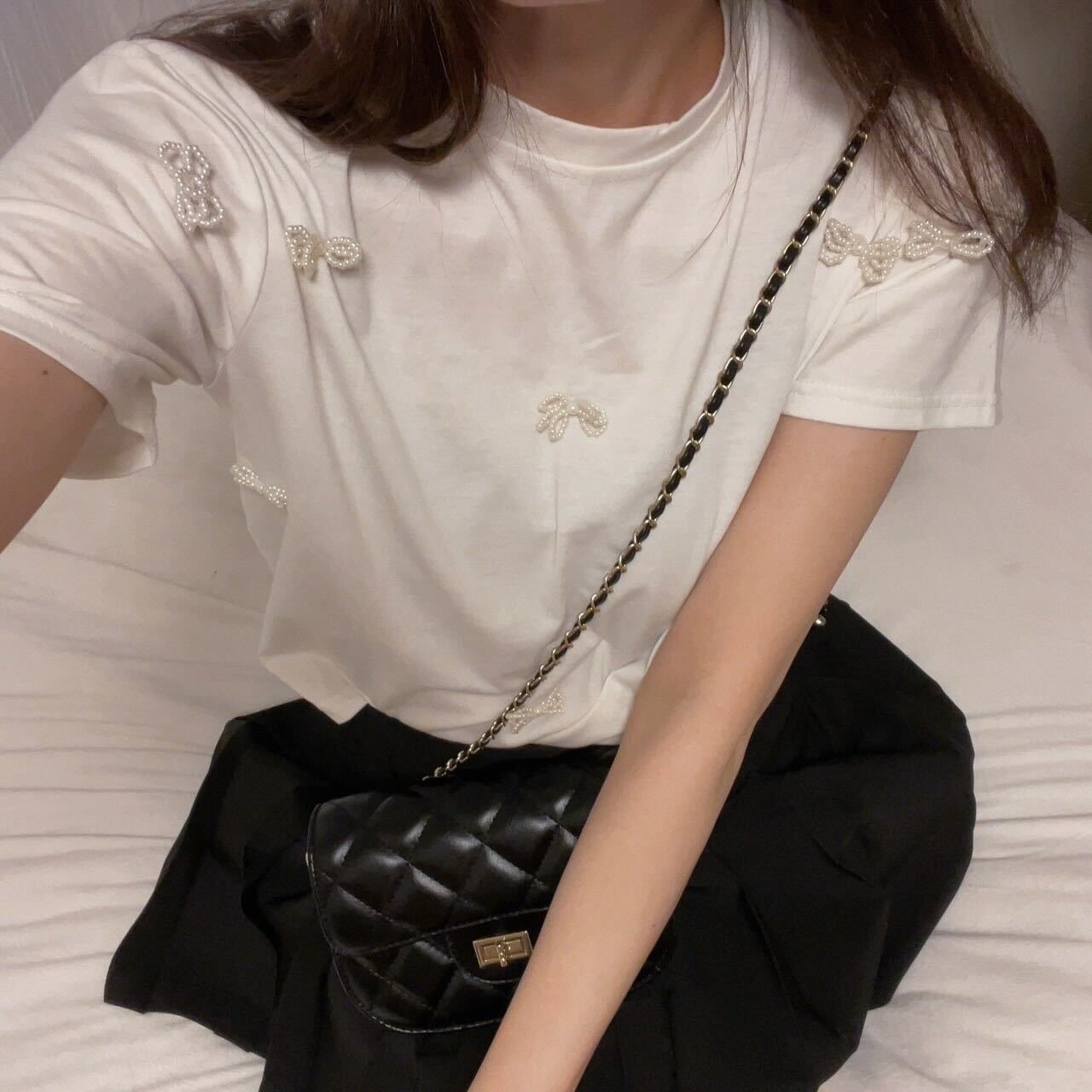 Ribbon Bijou Tops・全1色 – iine