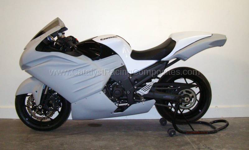 KAWASAKI ZX14 12'+ STOCK STYLE TAILS – iOneMoto
