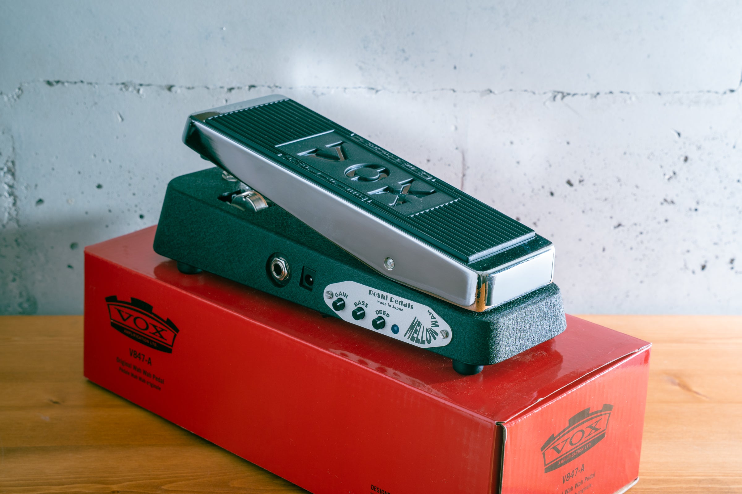 RoShi Pedals MELLOW WAH | iola tokyo