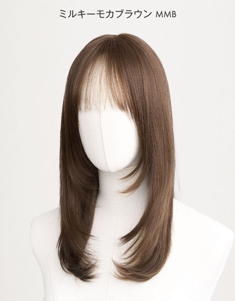 天使のリアンロング人毛MIX フルウィッグ ロング｜リネアストリア