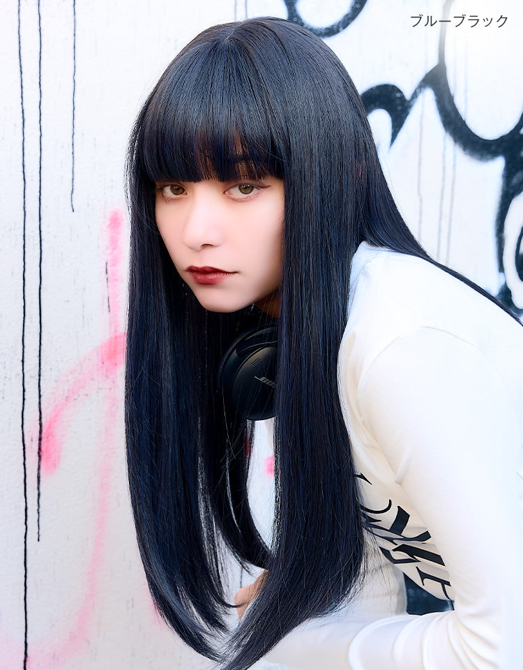 フィアレスロングストレート フルウィッグ ロング｜リネアストリア