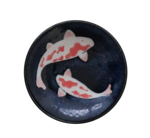 磁器食器「錦鯉」（美濃焼）|井元産業(株)|陶磁器や食器、雑貨の輸出