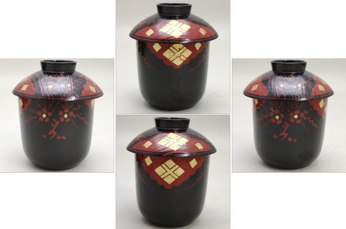 懐石道具（会席道具） 汁椀】 箸洗い（はしあらい）/小吸物 漆塗り