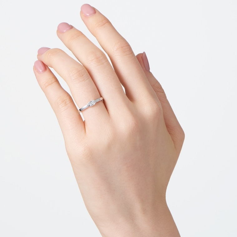 S002 ラボグロウンダイヤモンド/リング/0.20ct(プラチナ): SHINCA