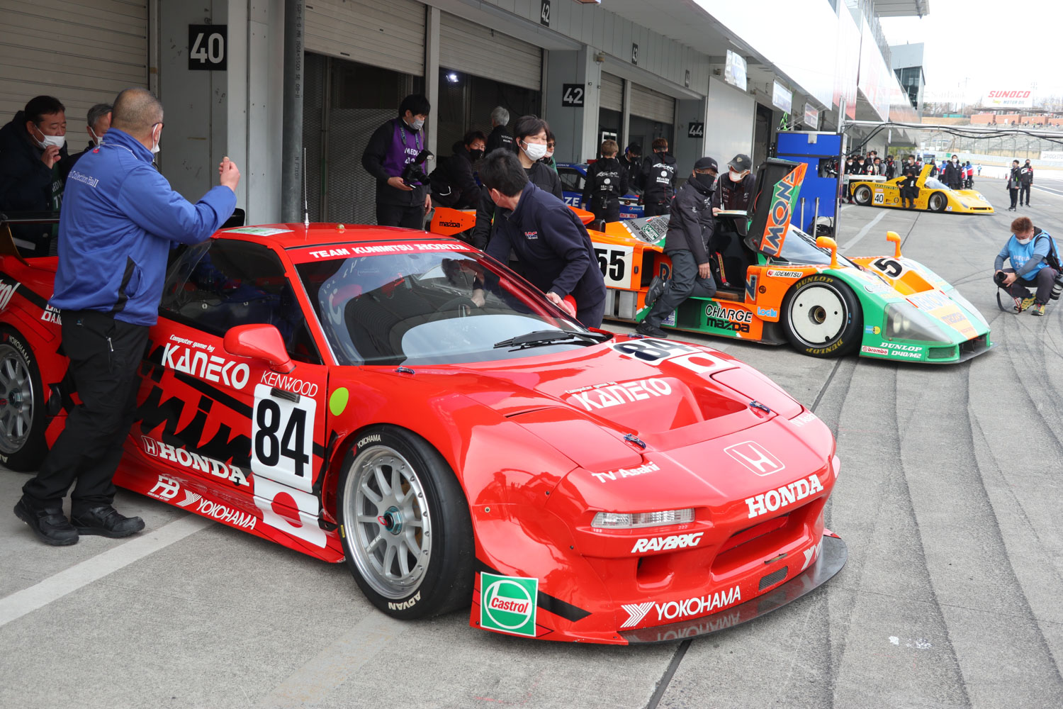 マツダ「787B」など懐かしのレーシングカーが続々登場！「鈴鹿ファン感