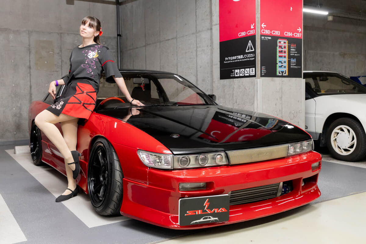 彼女の日産S13型「シルビア」は永久抹消から復活！ ドリフト仕様に変貌