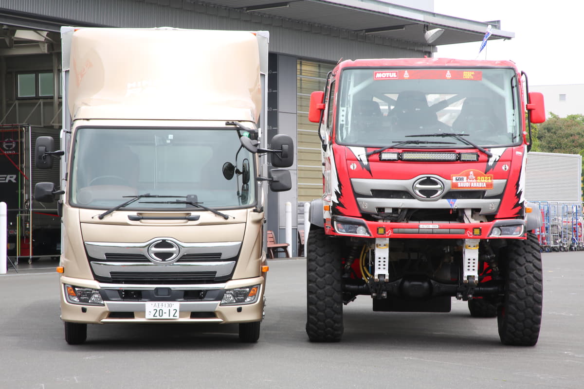 750馬力の化け物トラック！ ダカールラリーを制覇した「日野レンジャー