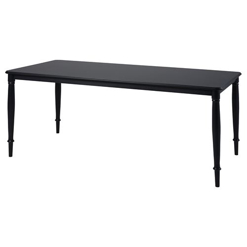 DANDERYD black seats 6-8 dining table - 80568729 | IKEA