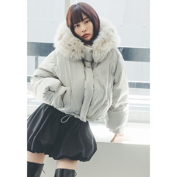 フードファーショートダウン | スナイデル(SNIDEL) | マルイウェブチャネル