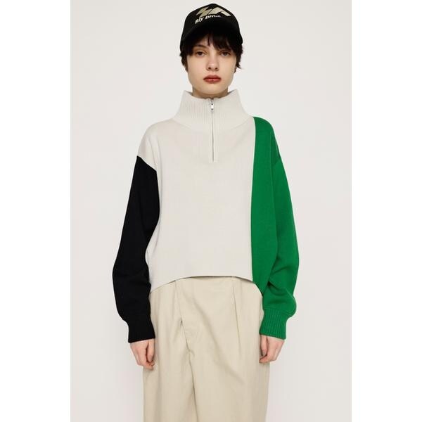 ZIP UP CROPPED トップス | スライ(SLY) | マルイウェブチャネル