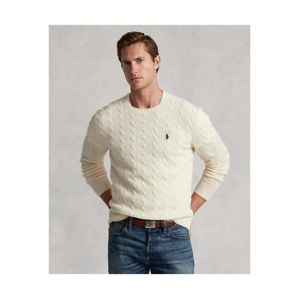 ケーブルニット ウールカシミヤ セーター | ポロ ラルフ ローレン(POLO